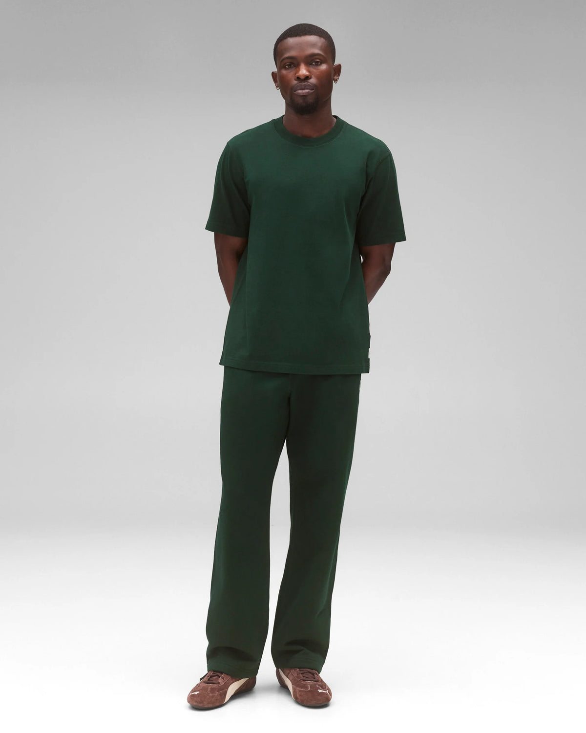 Reigning Champ Midweight Jersey T-Shirt British Racing Green