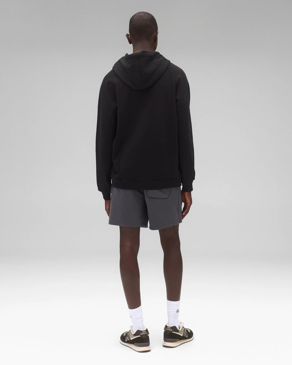 Reigning Champ Lightweight Terry Standard Hoodie Black