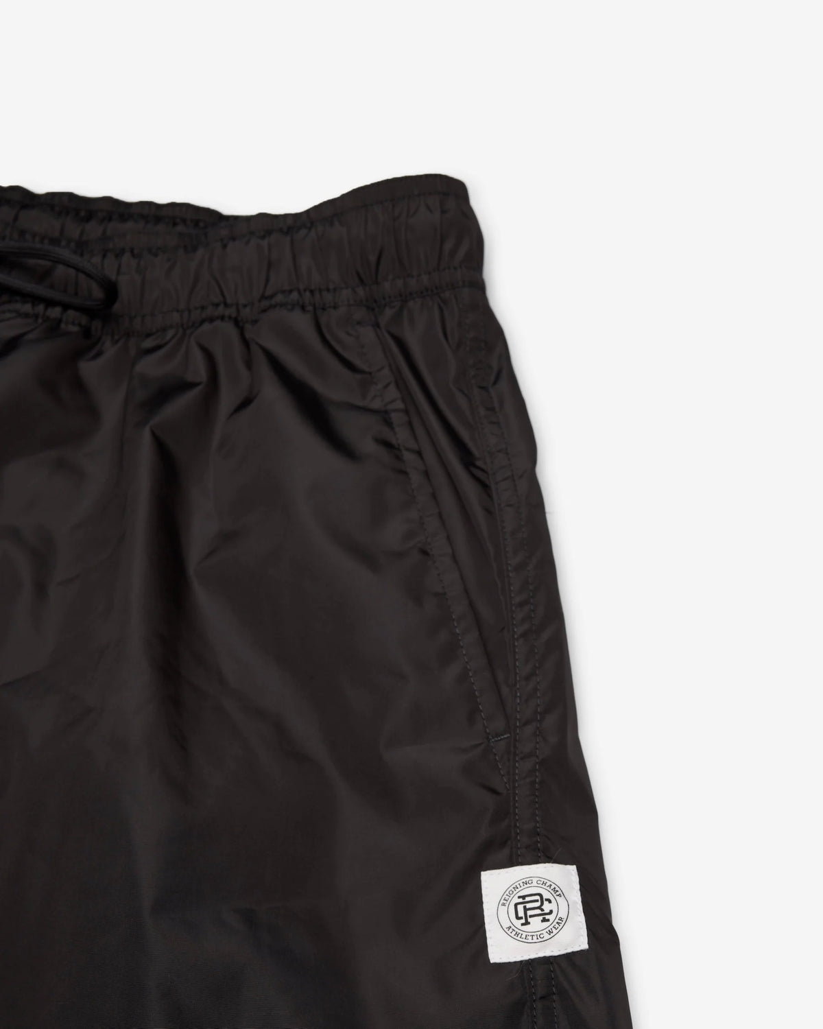 Reigning Champ Econyl Nylon Riptide Short 5" Black