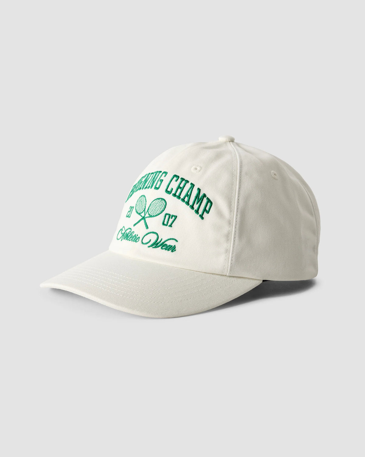 Reigning Champ Rally Strapback Cap Ivory/BRG