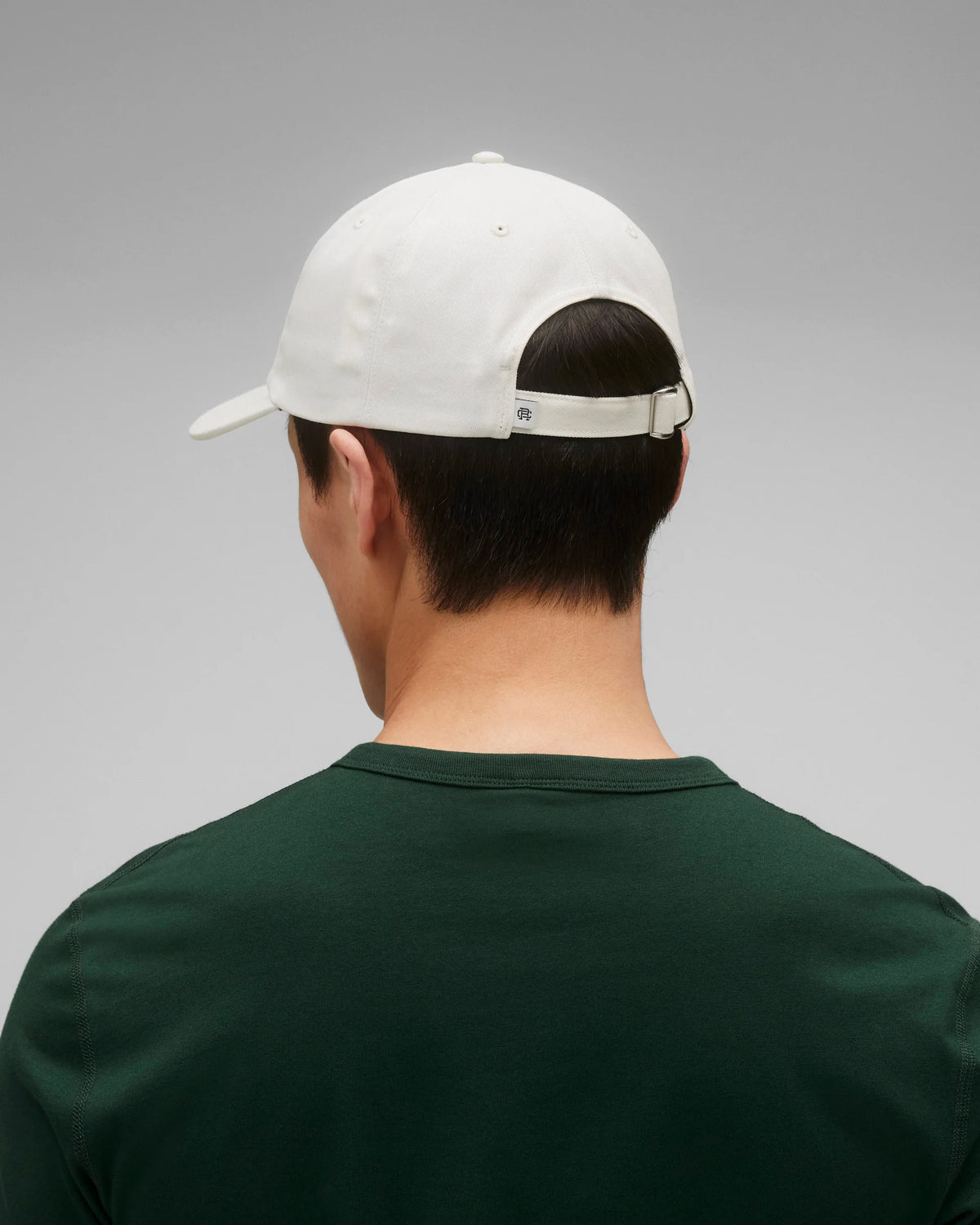Reigning Champ Rally Strapback Cap Ivory/BRG