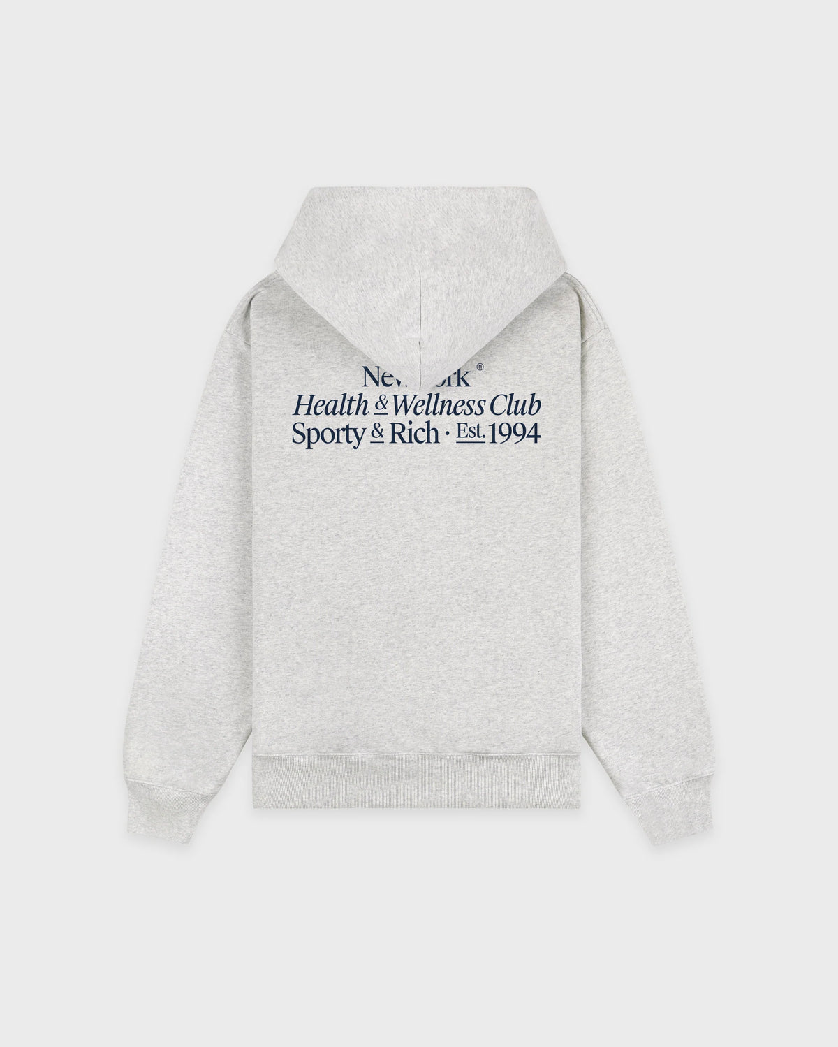 Sporty & Rich W Modern Hoodie Heather Gray