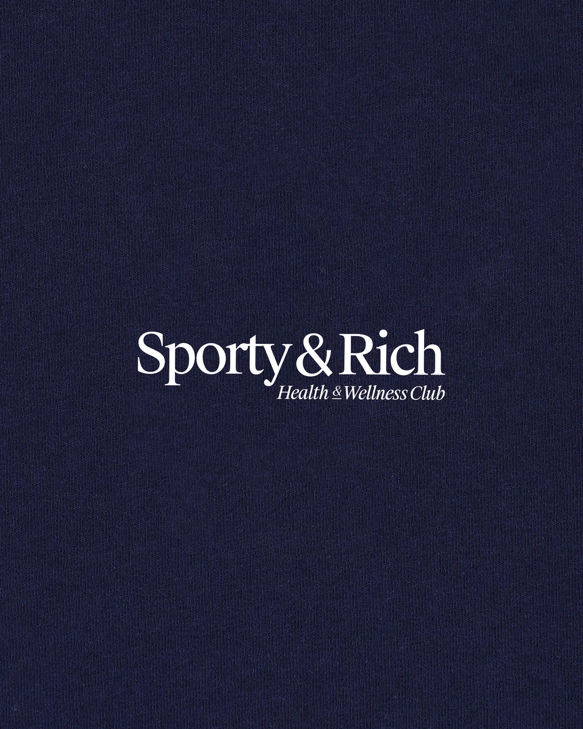 Sporty & Rich W Modern Hoodie Dark Navy