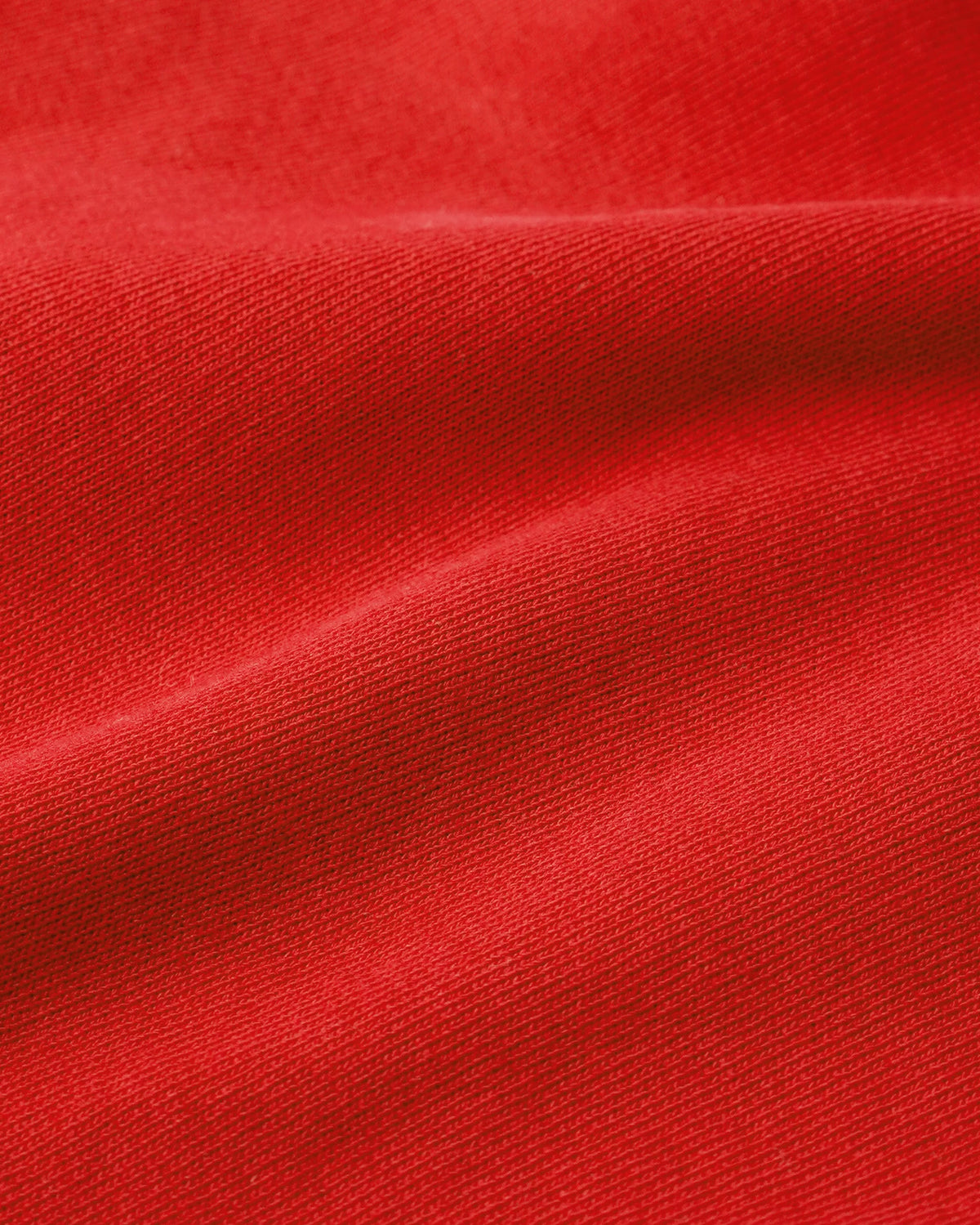 Sporty & Rich W Modern Crewneck Ruby/White