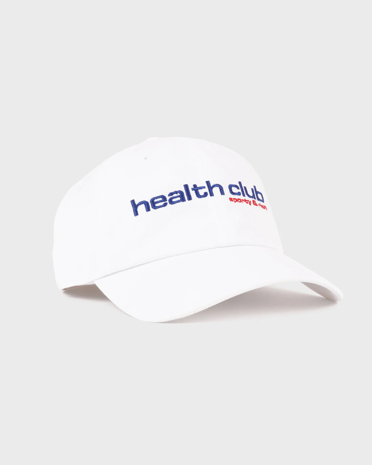 Sporty & Rich Bold Health Hat White/Blue