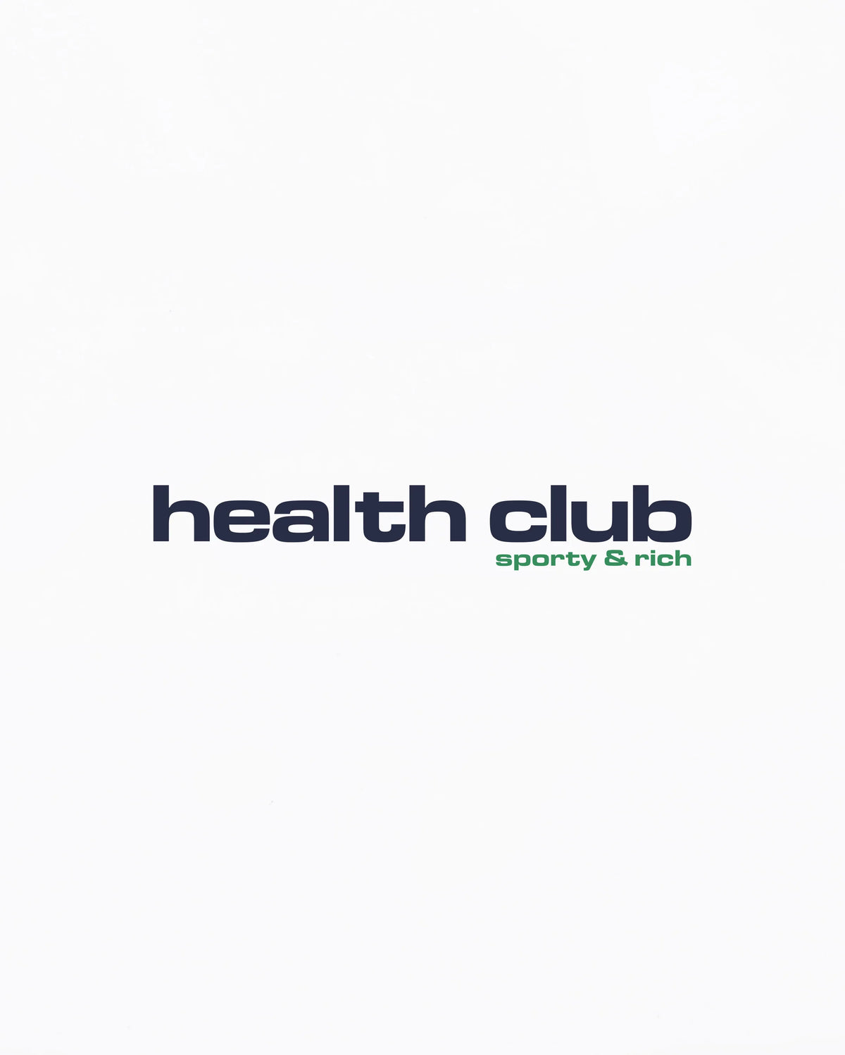 Sporty & Rich W Bold Health Quarter Zip White/Navy/Kelly