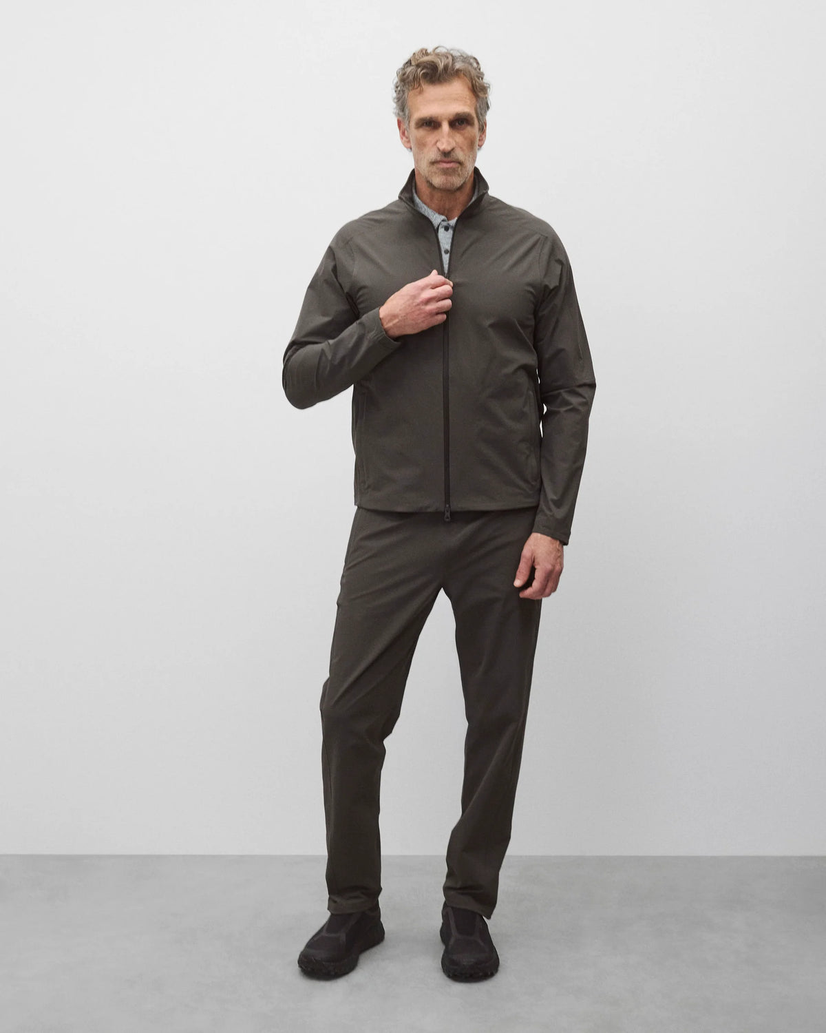 Reigining Champ Nylon Oxford Team Standard Pant Carbon