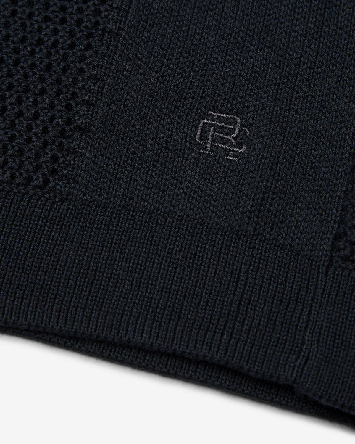 Reigning Champ Supima Mesh Cruise Polo Navy