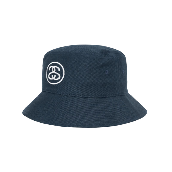 SS LINK DEEP BUCKET HAT - NAVY I STUSSY - Momentum Clothing