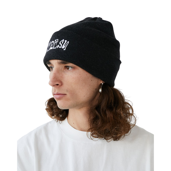 STAMP BEANIE - BLACK I HERESY - Momentum Clothing