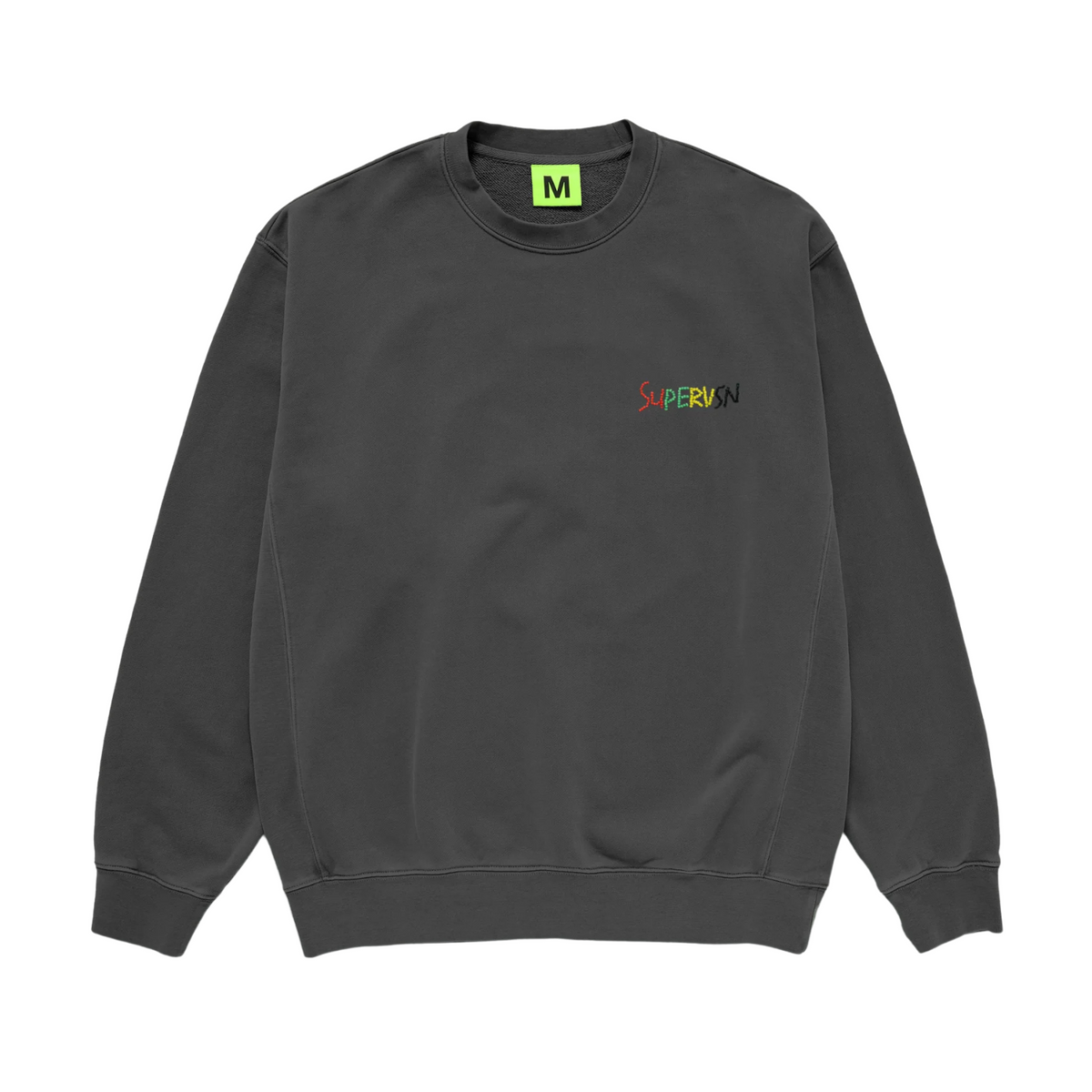 SUPERVSN Slauson Beaded Crewneck Vintage Grey