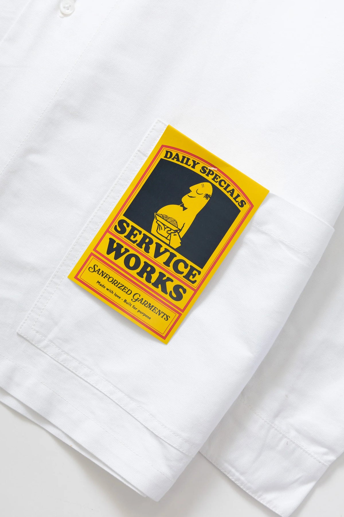 Service Works Waiter Shirt White