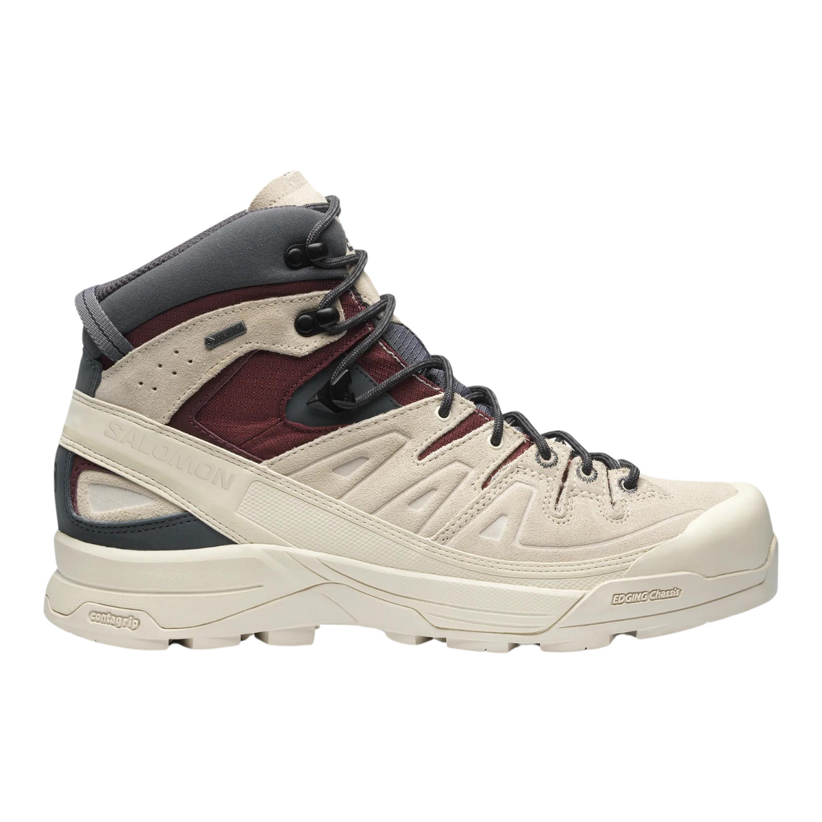 Salomon X-ALP MID LTR GTW Almond Milk/Catawba Grape/Turbulence