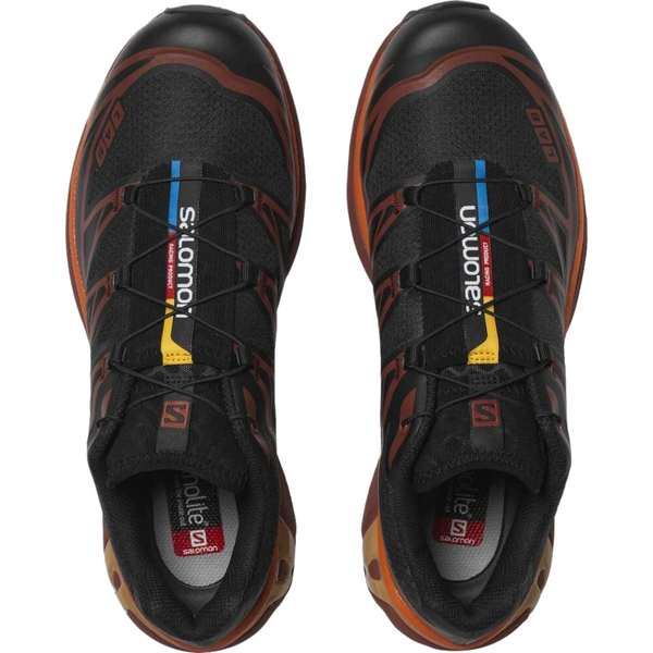 XT-6 - BLACK / CHOCOLATE PLUM / VIBRANT ORANGE I SALOMON