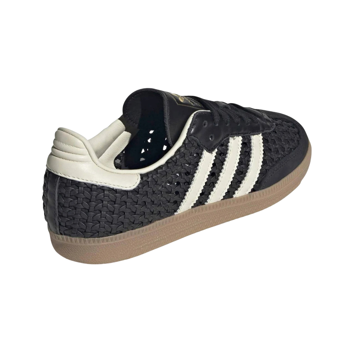Adidas Women's Samba OG Core Black/Cream White/Gold Metallic