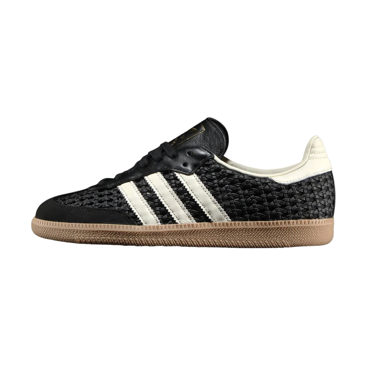 Adidas Women's Samba OG Core Black/Cream White/Gold Metallic