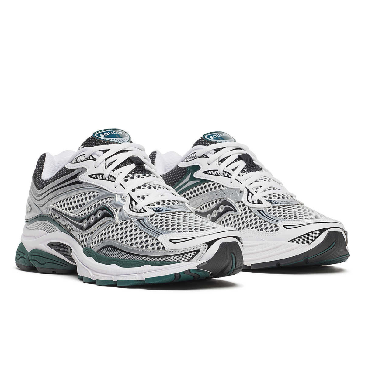 Saucony Progrid Omni 9 White/Pine Green 