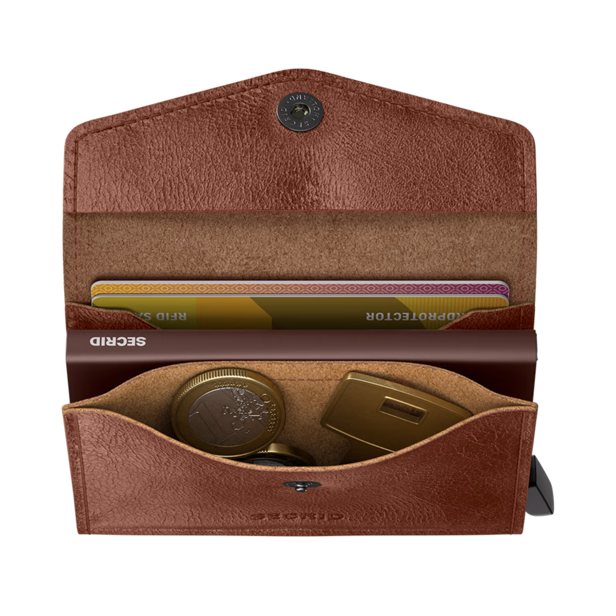 Secrid Envelope Wallet Vintage Cognac