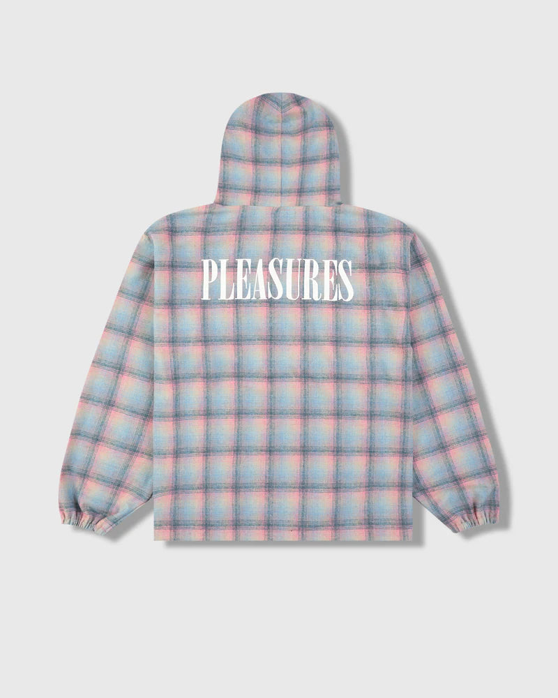 Pleasures Sender Poncho Hoodie Pink