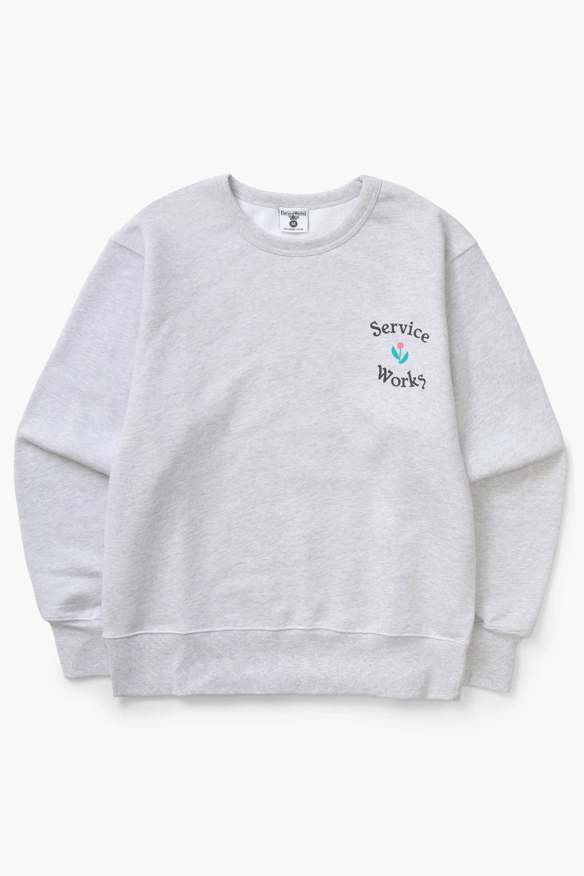 Service Works In Bloom Crewneck Ash
