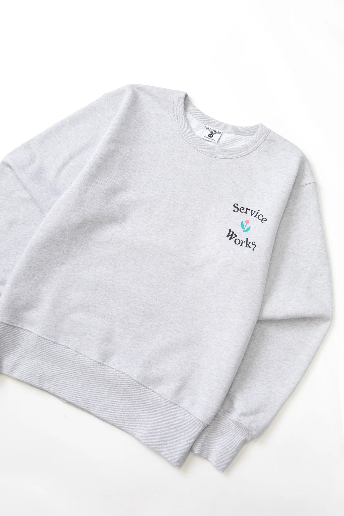 Service Works In Bloom Crewneck Ash