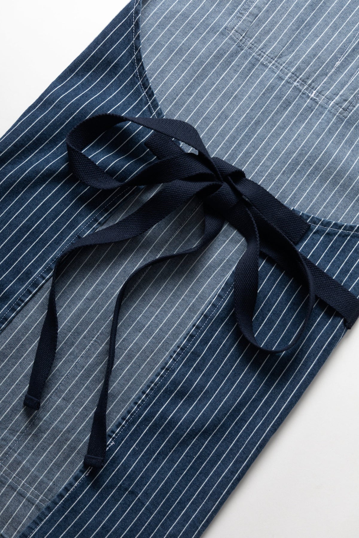 Service Works Pinstripe Denim Apron Indigo