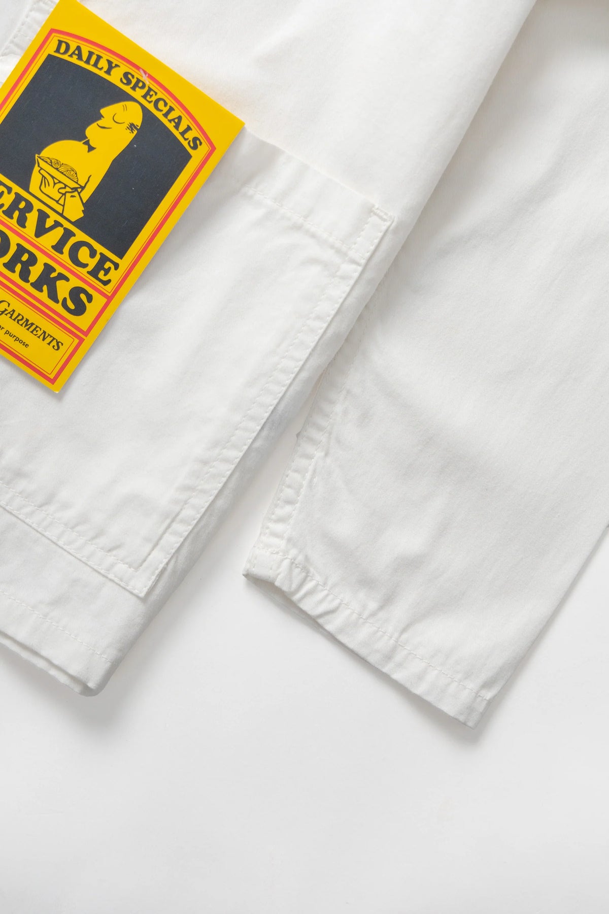 Service Works Twill Core Shirt Off White