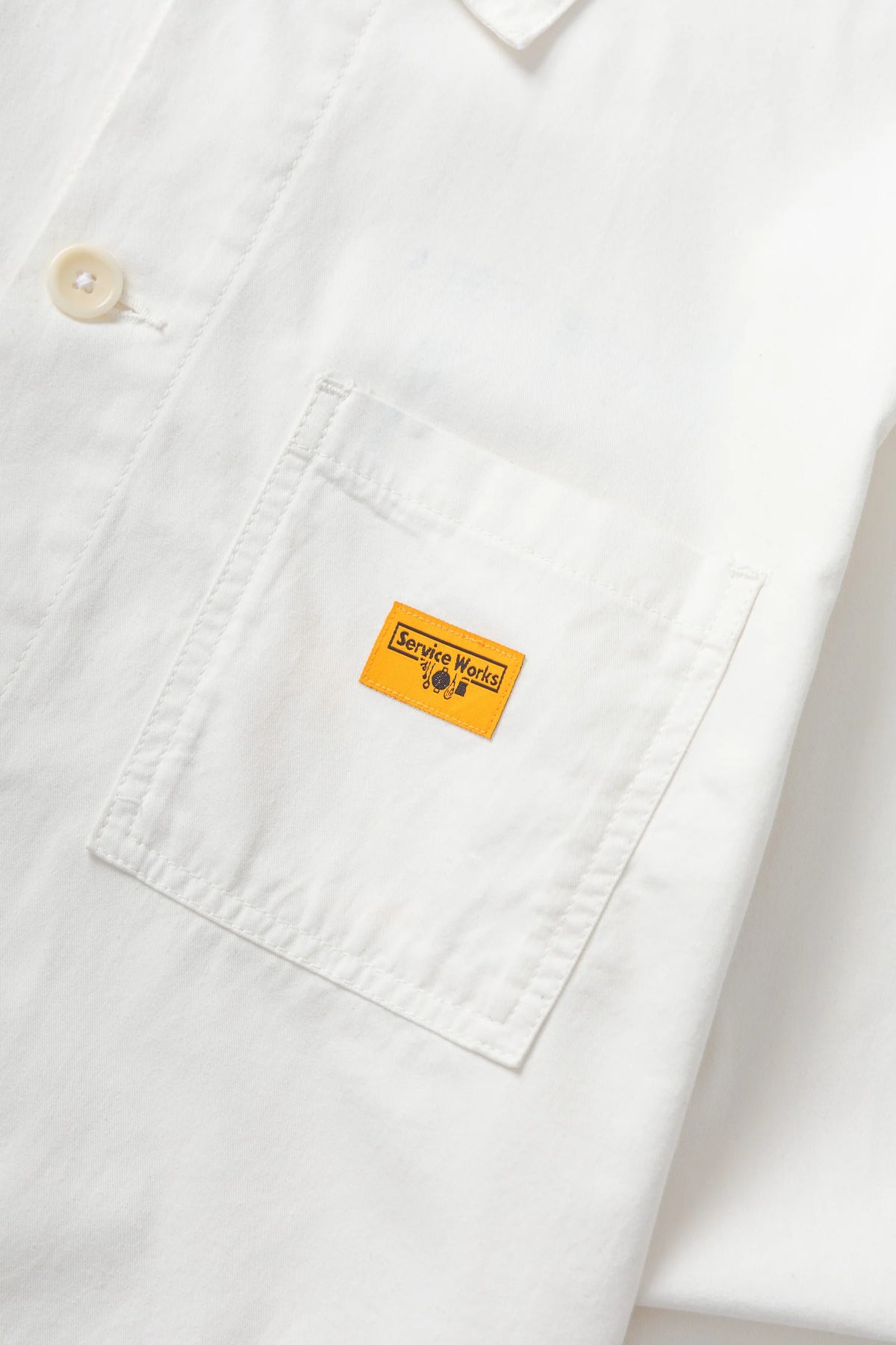 Service Works Twill Core Shirt Off White