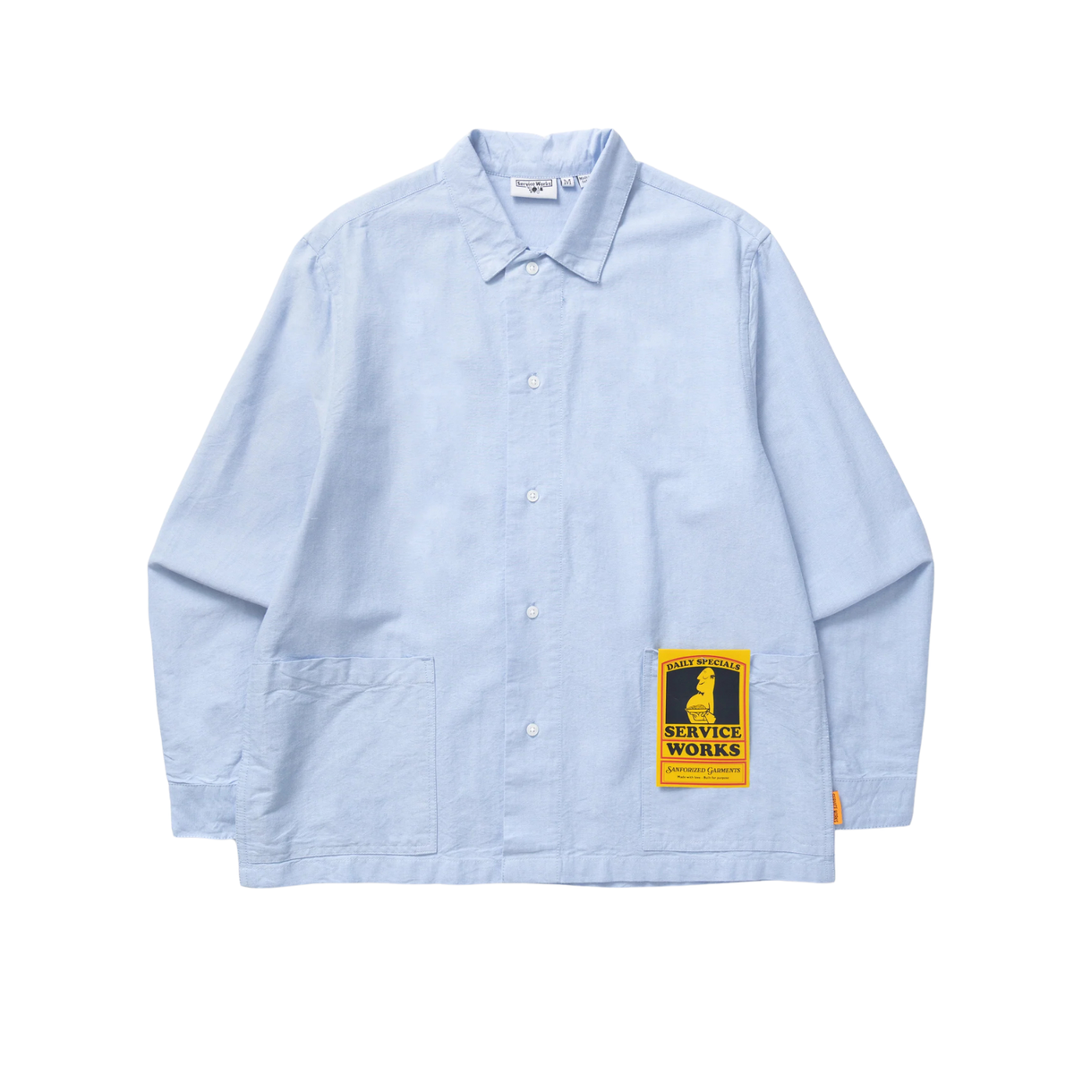 Service Works Waiter Shirt Oxford Blue