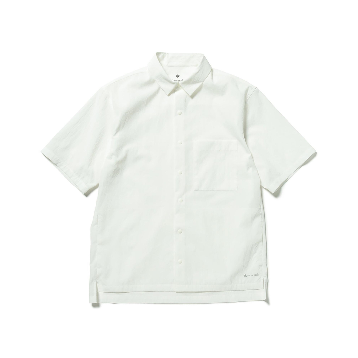 Snow Peak Breathable Quick Dry Shirt White