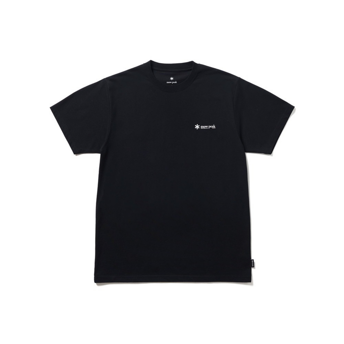 Snow Peak Logo T-Shirt Black