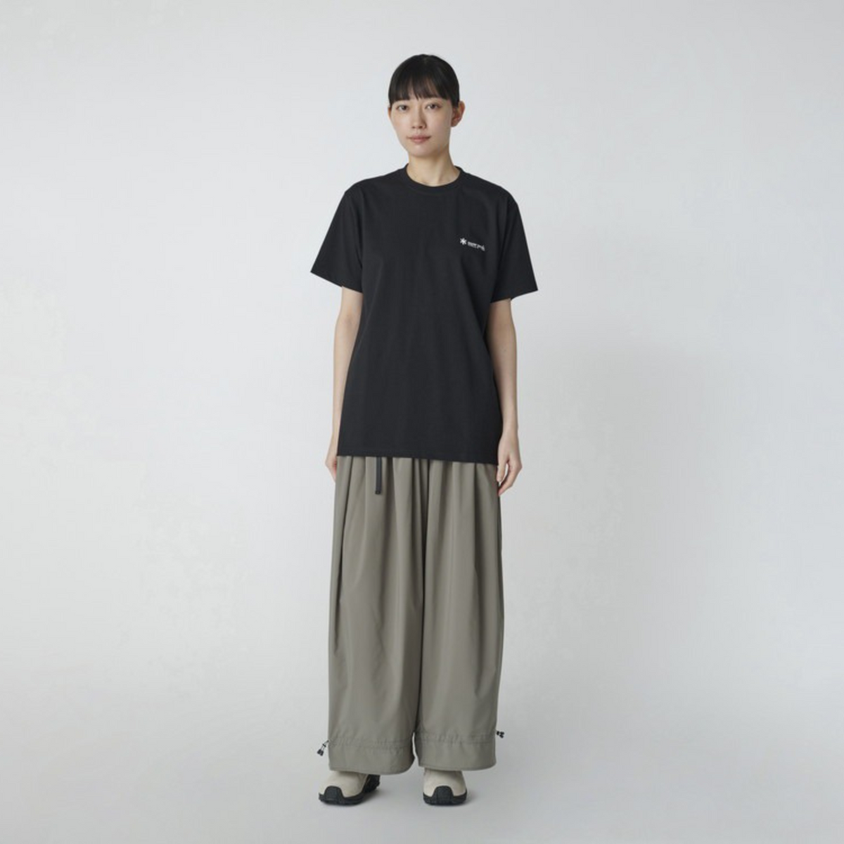 Snow Peak Logo T-Shirt Black