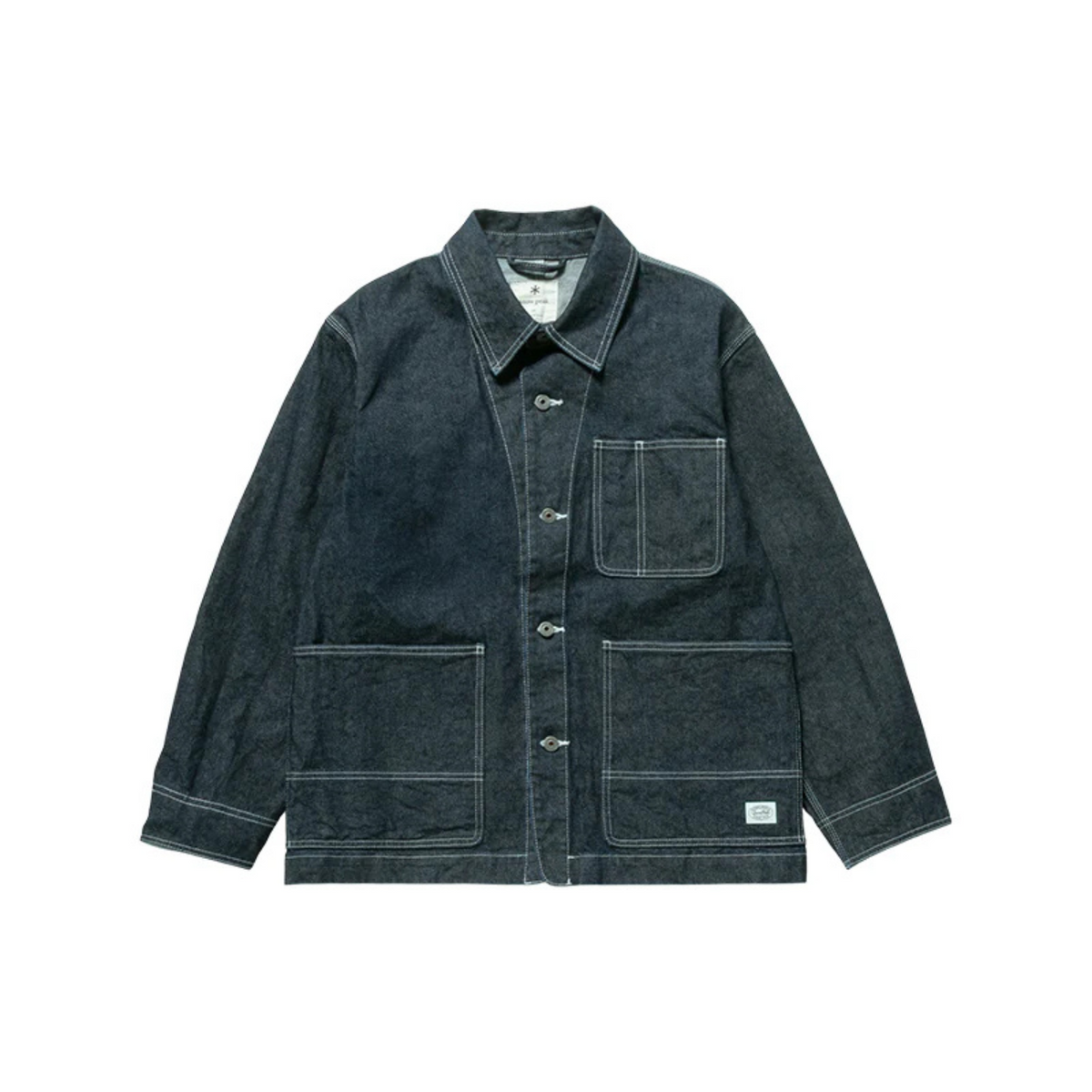 Snow Peak Recycled Cotton Denim Jacket Indigo