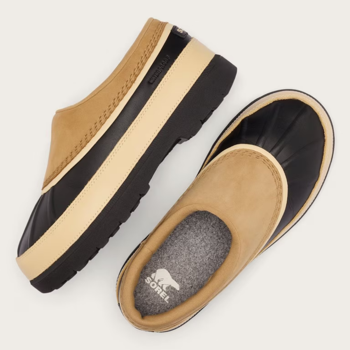 Sorel Ambler WP Caribou Buff/Black