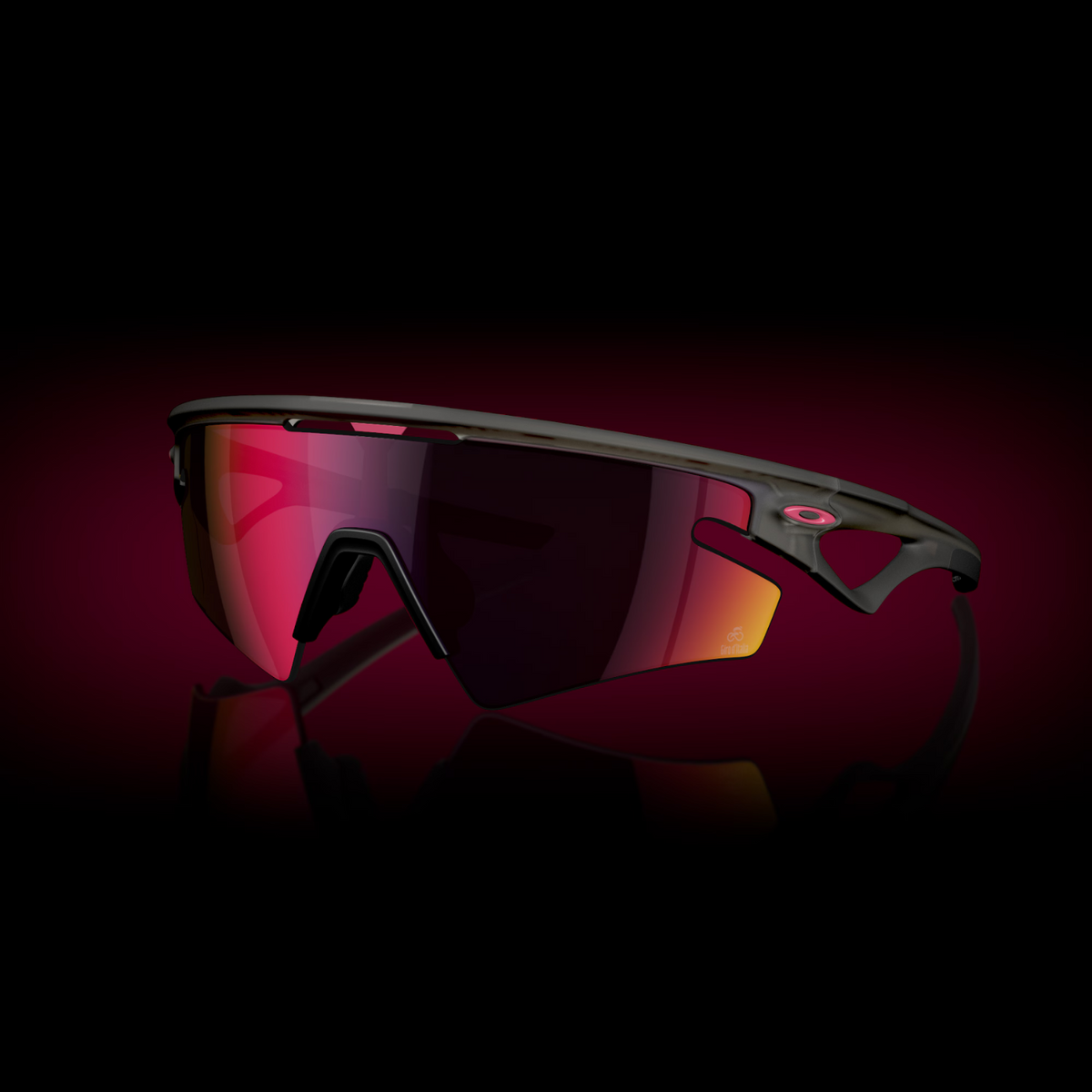 Sphaera Slash Sunglasses Giro Grey Smoke Frame W/ Prizm Road Lens 