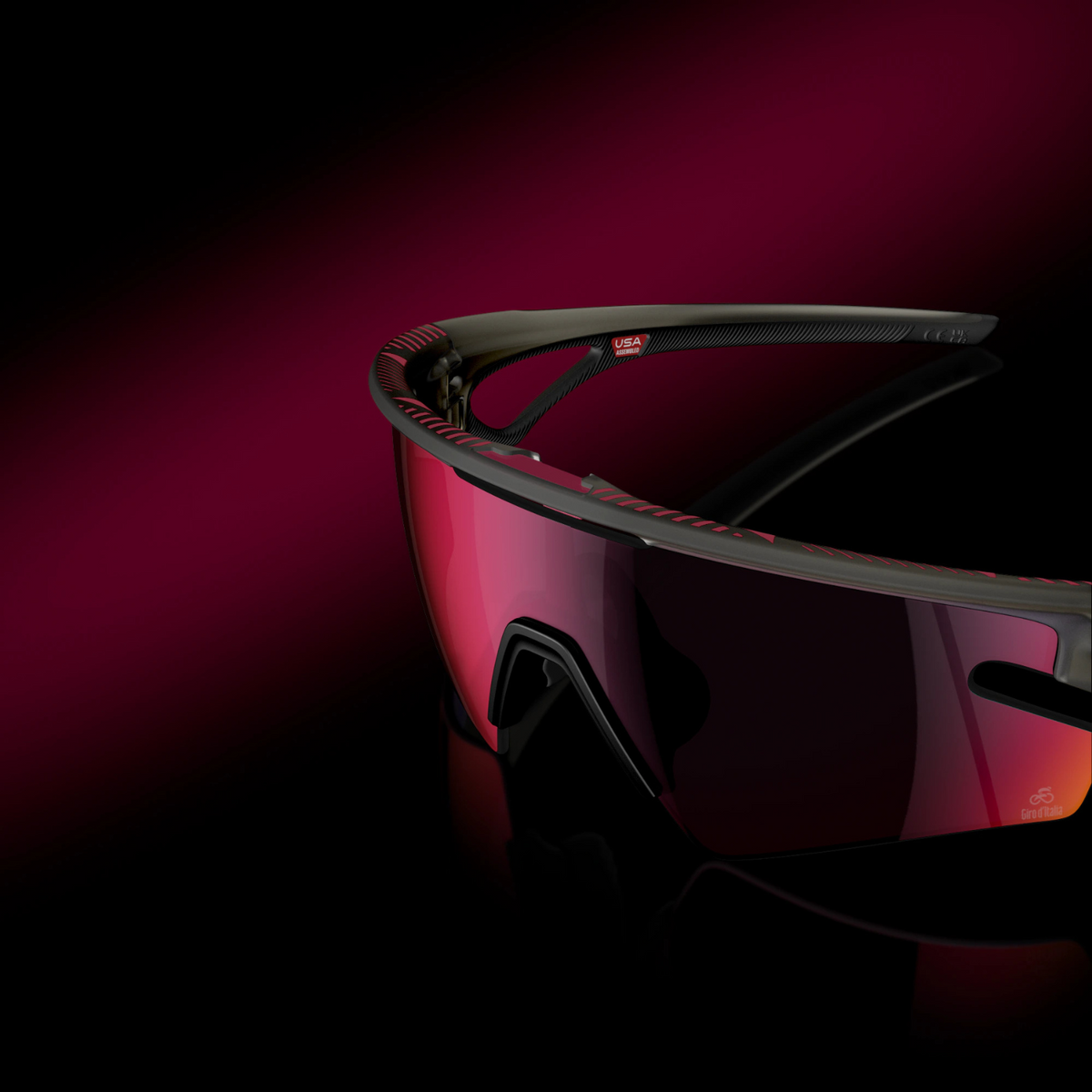 Sphaera Slash Sunglasses Giro Grey Smoke Frame W/ Prizm Road Lens 