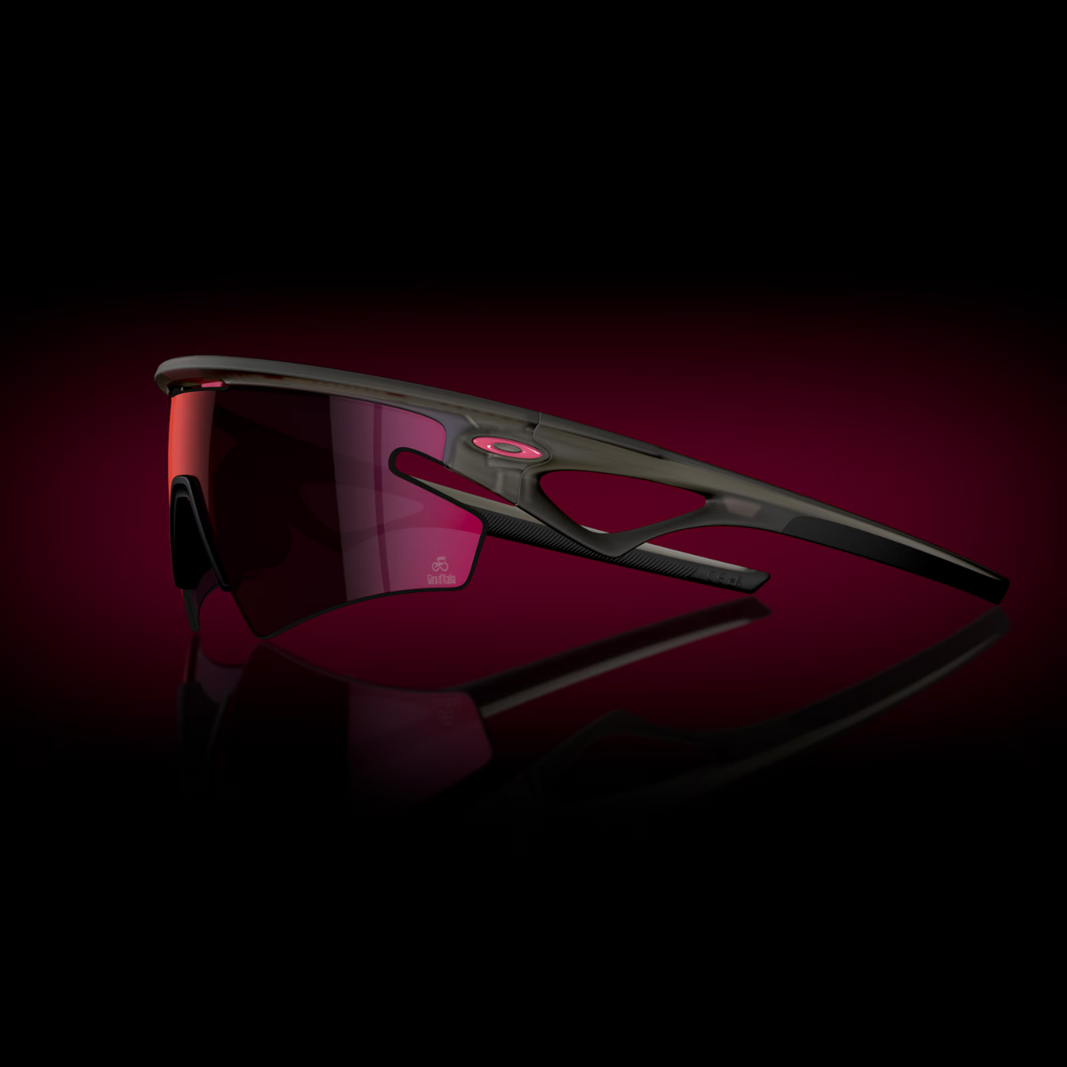 Sphaera Slash Sunglasses Giro Grey Smoke Frame W/ Prizm Road Lens 