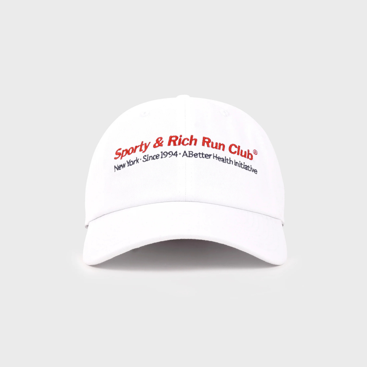 Sporty & Rich Run Club Hat White