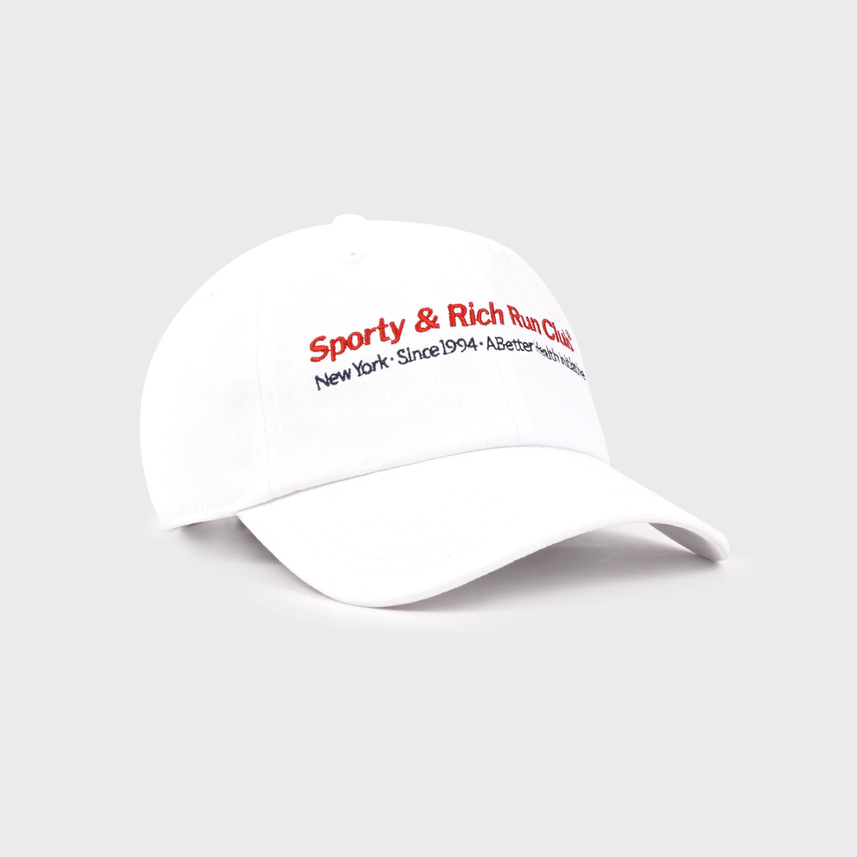 Sporty & Rich Run Club Hat White