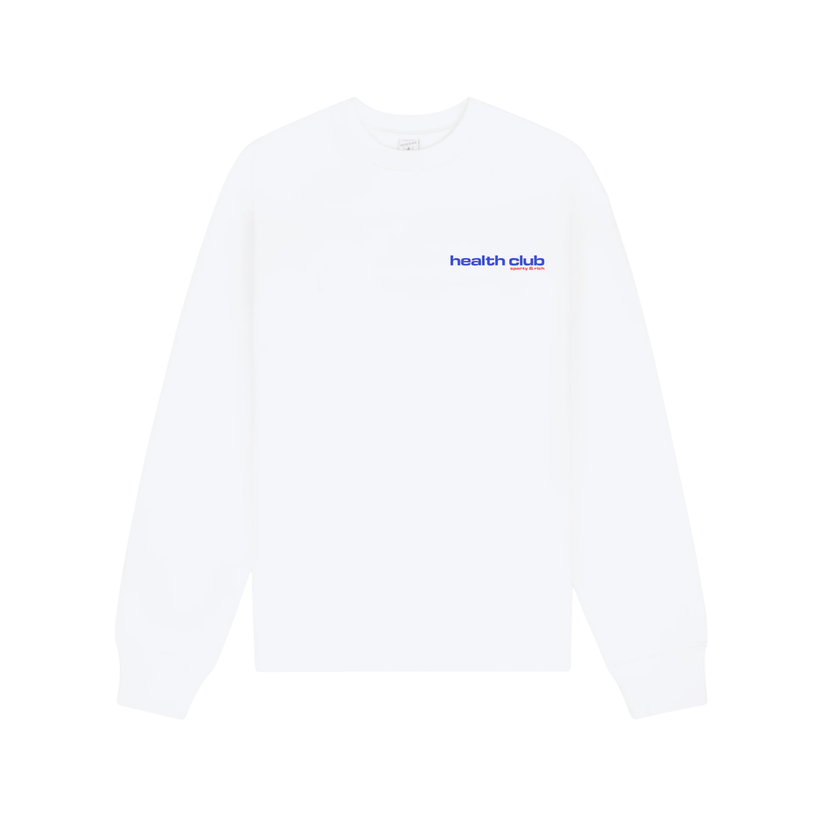 Sporty &amp; Rich W Bold Health Crewneck White/Red