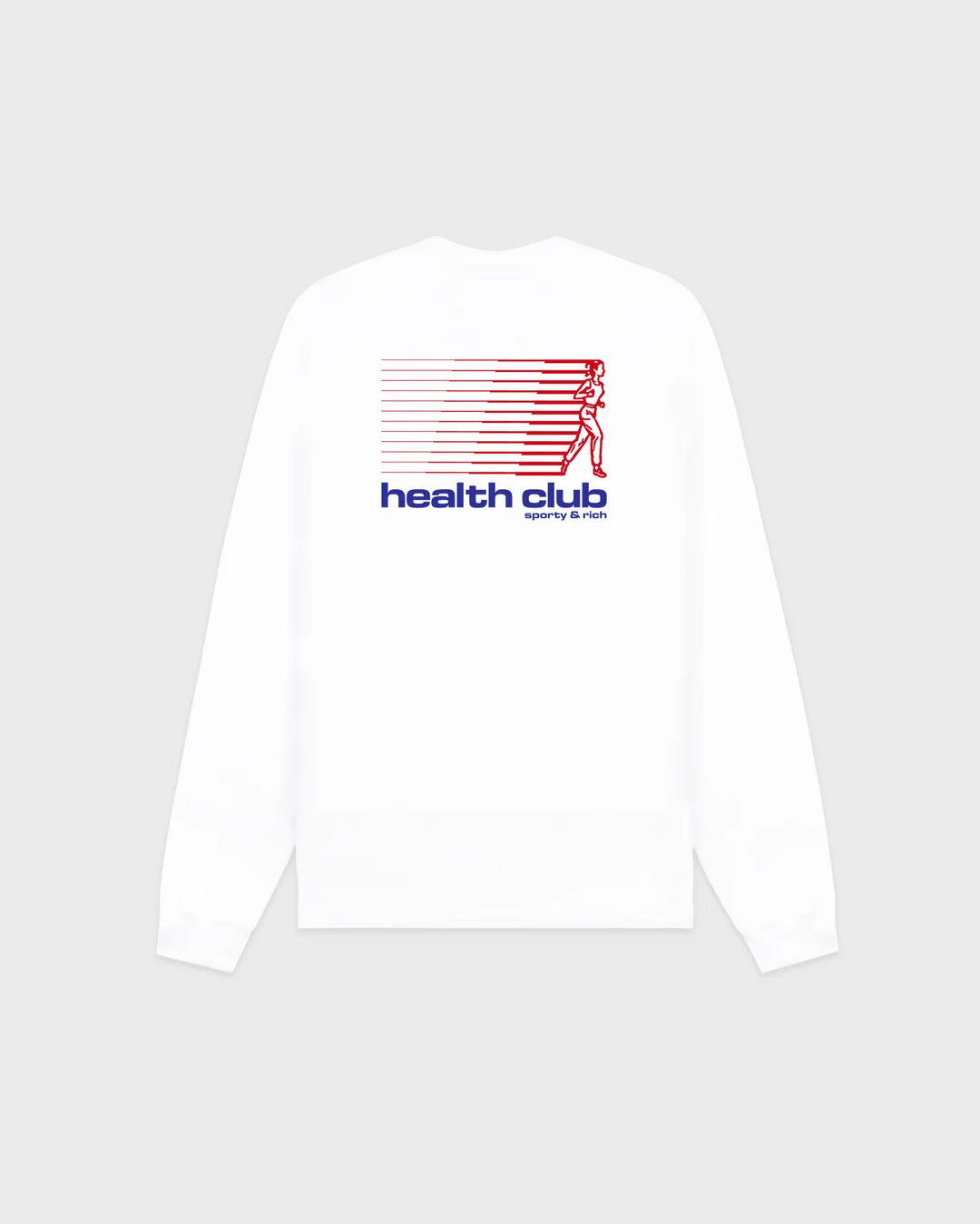 Sporty & Rich W Bold Health Long Sleeve White