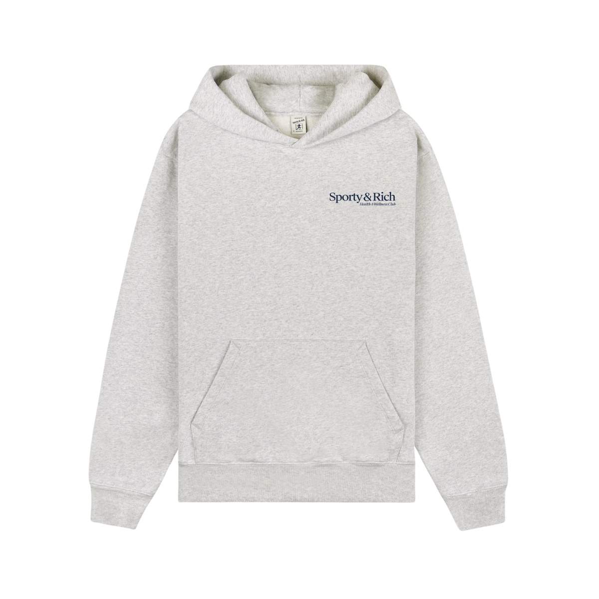 Sporty & Rich W Modern Hoodie Heather Gray