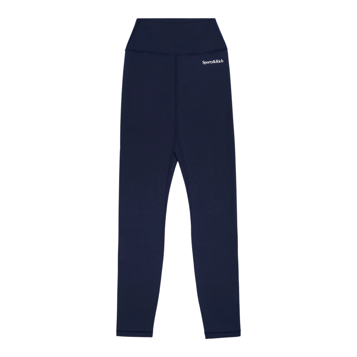 Sporty &amp; Rich W Serif Logo Legging Dark Navy