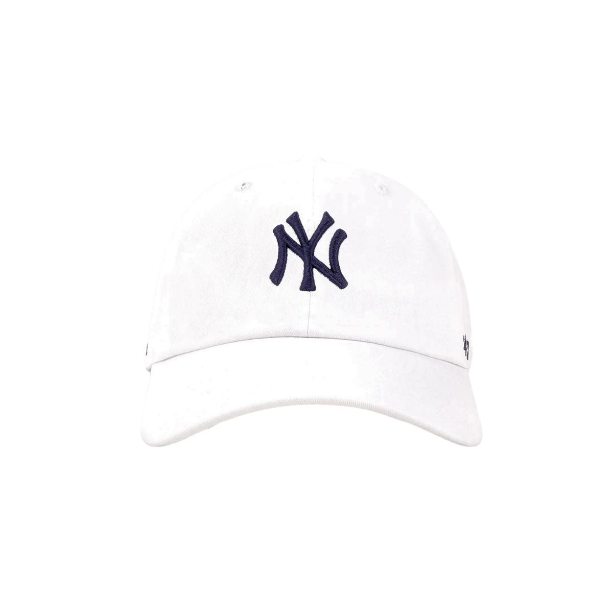 Sporty &amp; Rich Yankees Serif Hat White