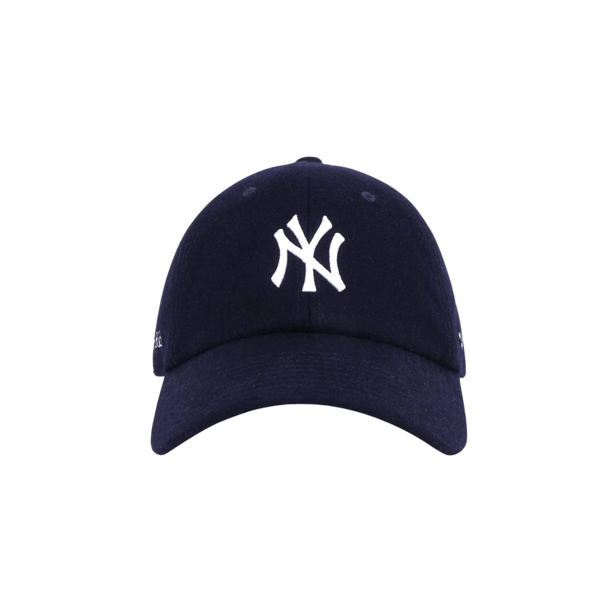 Sporty & Rich Yankees Serif Wool Hat Dark Navy