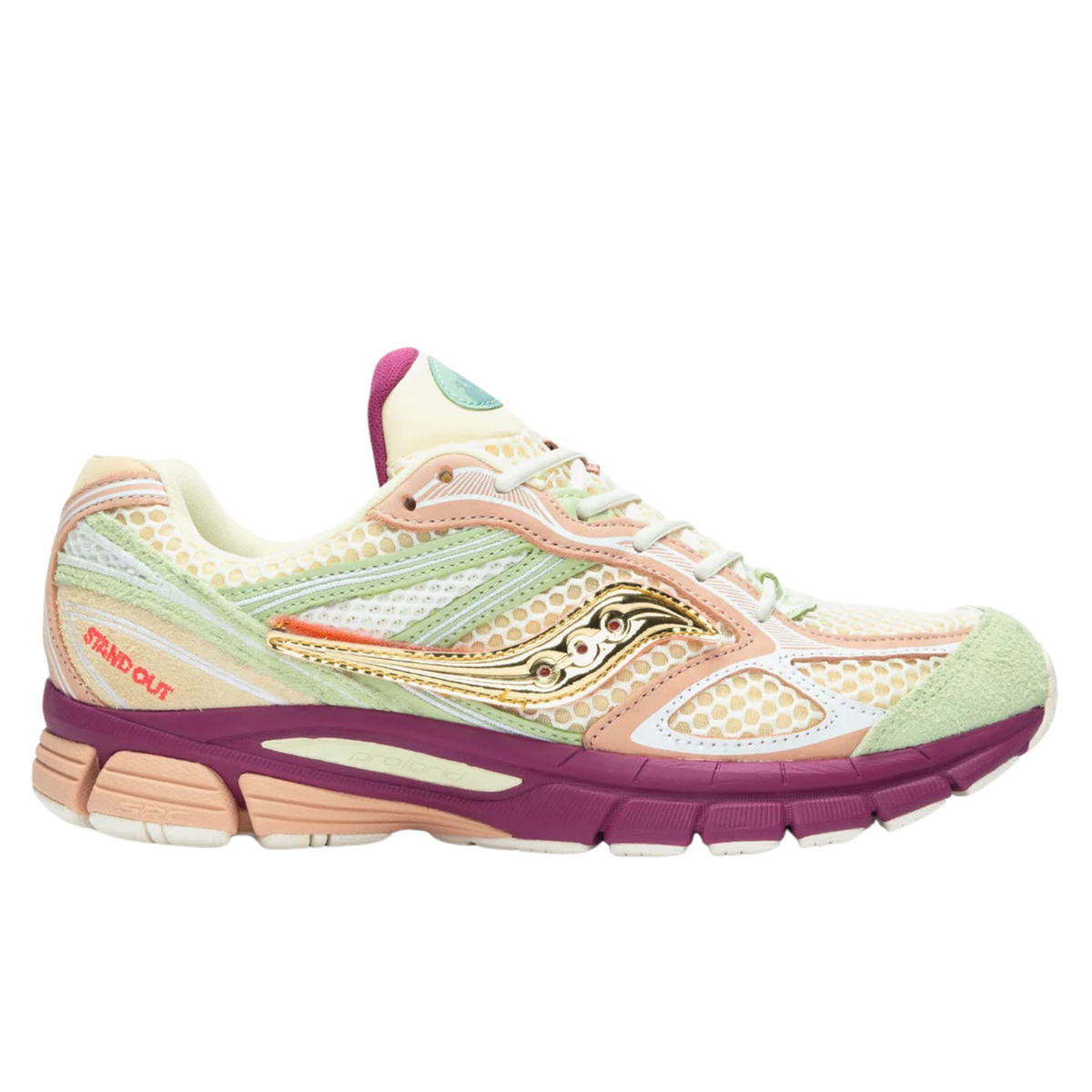 Stan Birch X Saucony Guide 7 Cream/Mauve