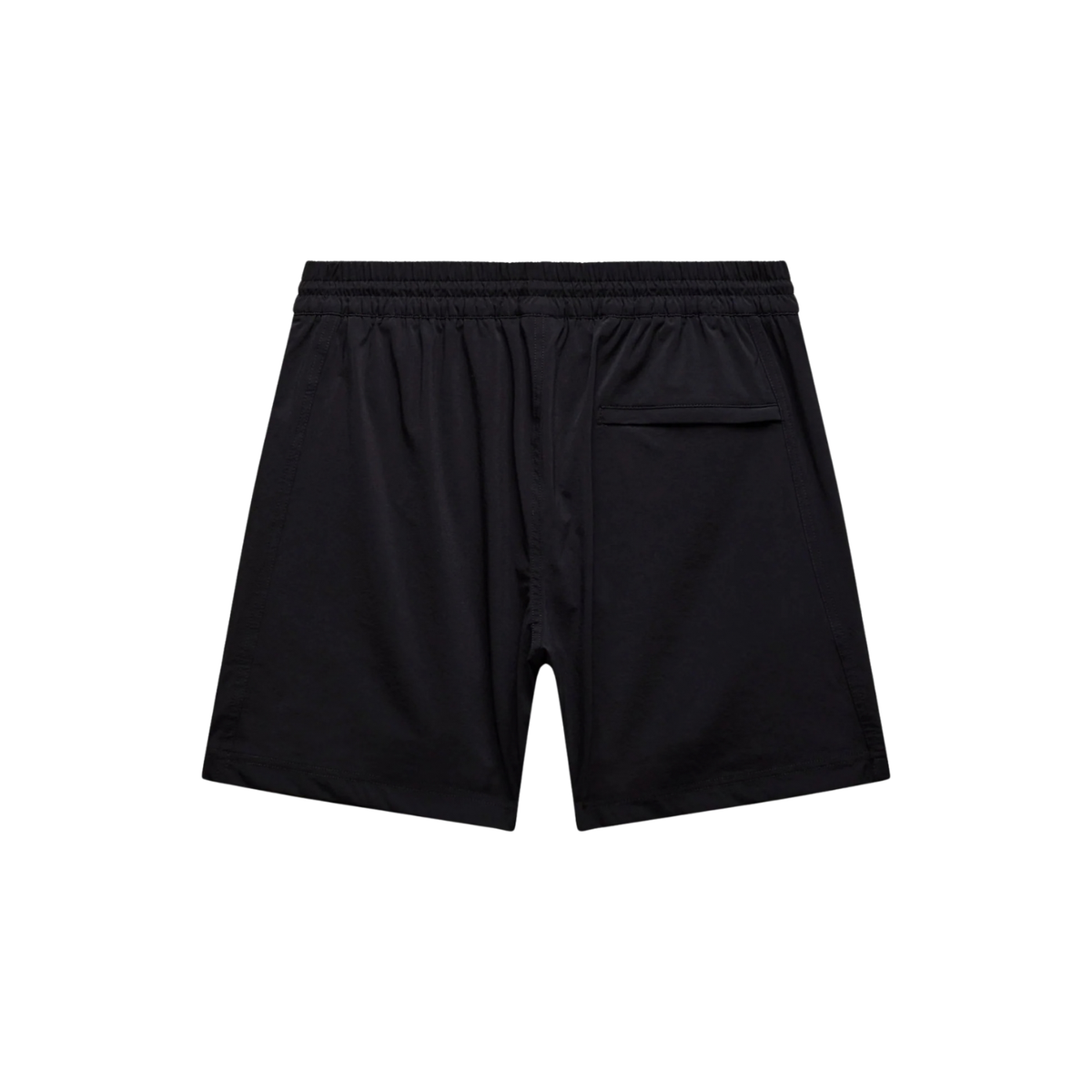 Stretch Nylon Utility Standard Swim Short Black