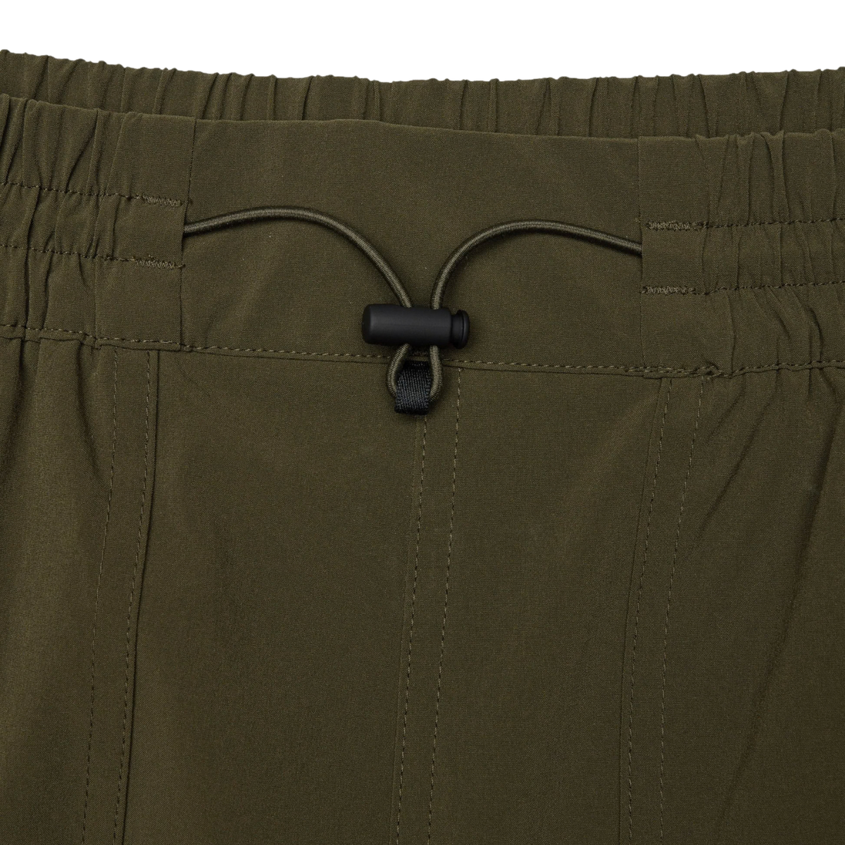 Stretch Nylon Utility Standard Swim Short Olive
