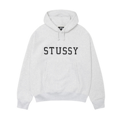 Stussy Applique Hood Ash Heather I Momentum - Momentum Clothing