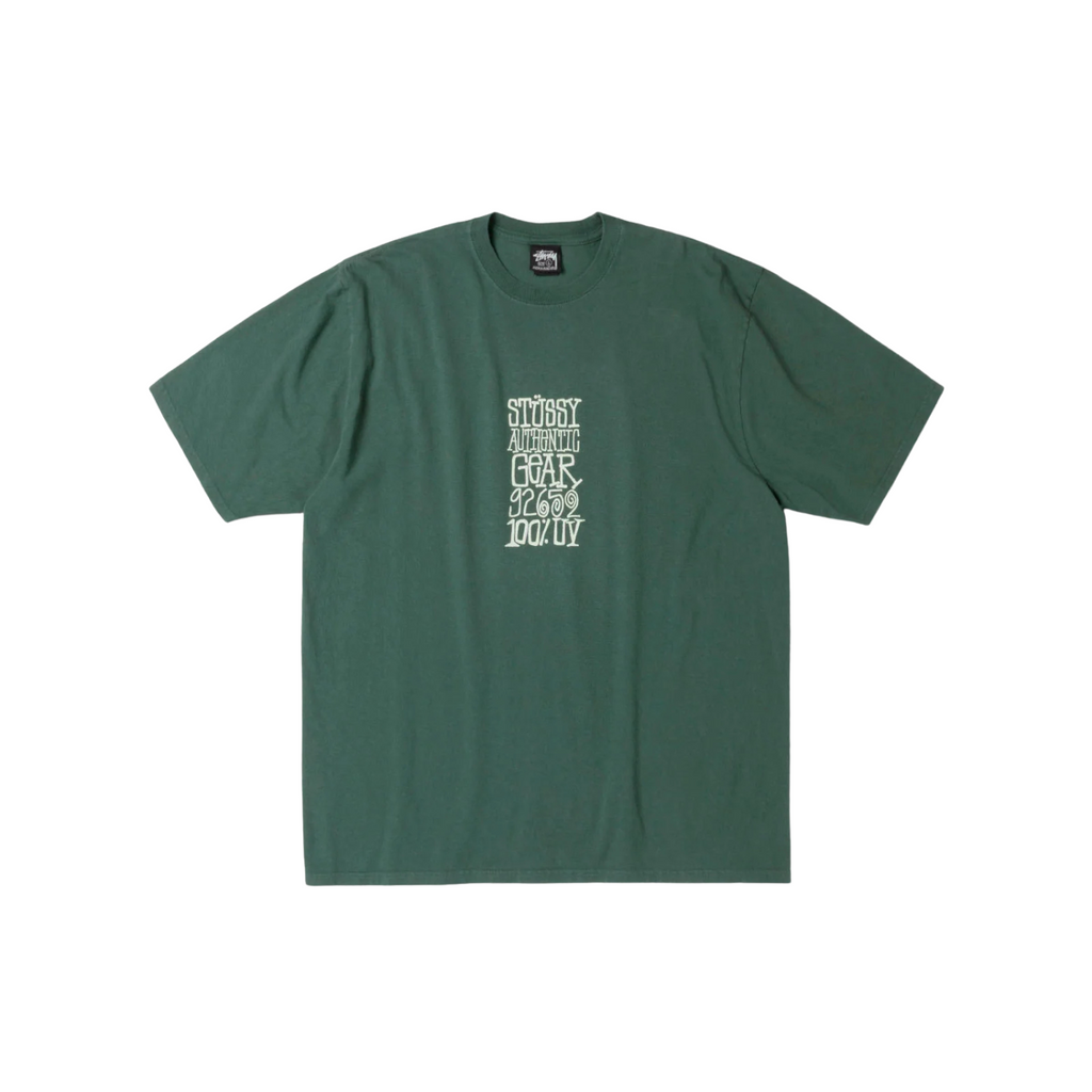 Stussy Authentic Gear Pigment Dyed Tee Pine I Momentum - Momentum